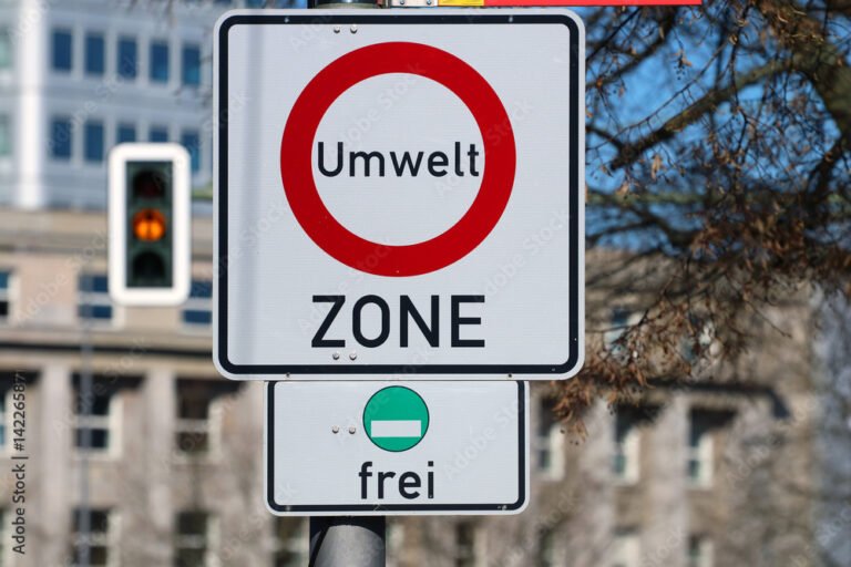 Bord milieuzones Duitsland